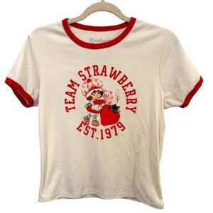 Strawberry Short Cake Women’s boxy Tshirt Size XL